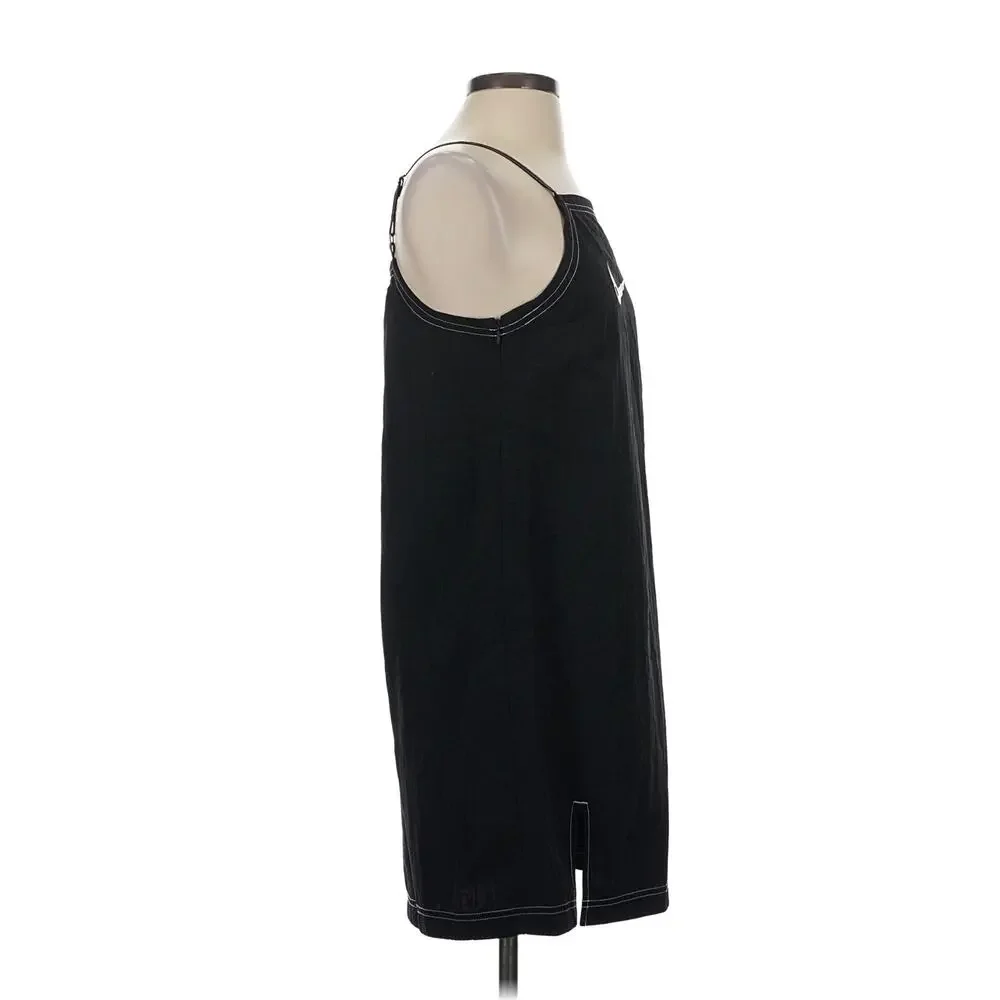 NIKE Swoosh Contrast Stitch Woven Cami Dress Sz. S